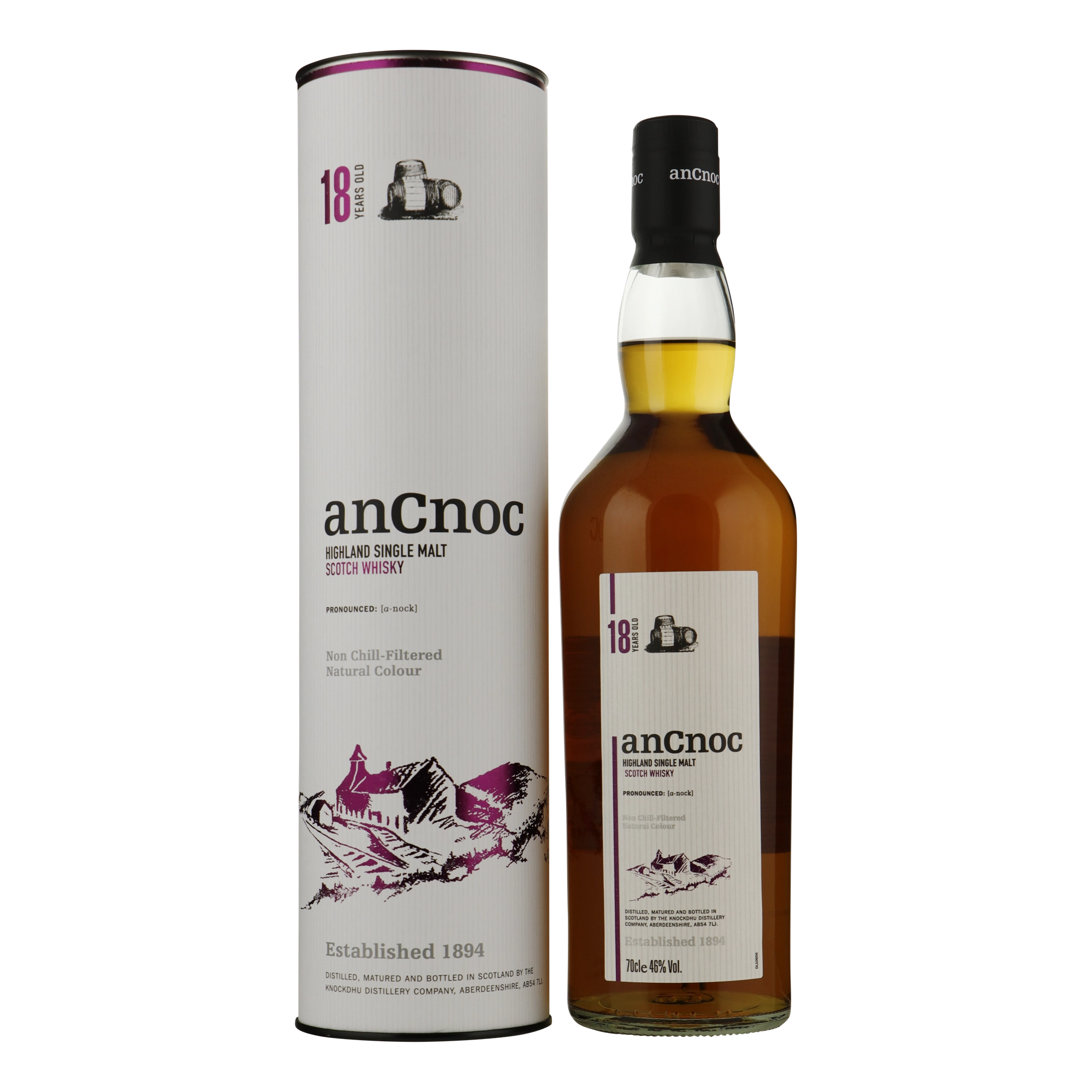 Rượu Whisky Ancnoc 18 Year Old